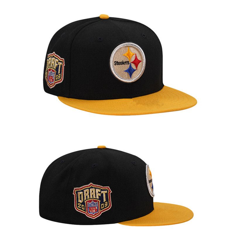 2025 NFL Pittsburgh Steelers Hat style TX 04->->Sports Caps